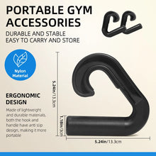 Load image into Gallery viewer, Gym grade grip bar High strength nylon double hook
