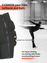 Load image into Gallery viewer, Protective Shorts with Side Zipper and 3D Padding for Kid Youth Adult, for Skateboarding
