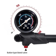 Load image into Gallery viewer, ThinkRider Portable High-pressure 300psi Bike Air Pump with Gauge
