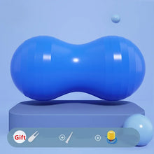 Load image into Gallery viewer, 1 Piece Thickened PVC Capsule Yoga Ball Explosion-Proof Peanut Yoga Ball
