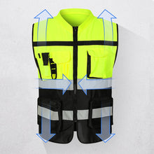 Load image into Gallery viewer, Night Walking Highlight Vests Outdoor Adjustable Safety Vest Lightweight Biking Safety Straps Waterproof Running Gear
