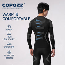 Load image into Gallery viewer, COPOZZ Winter Ski Thermal Underwear Sets Men Women
