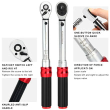 Load image into Gallery viewer, RIDERACE Bicycle Torque Wrench Set

