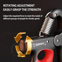 Load image into Gallery viewer, 5-60/100/150kg Grip Strength Gym Wrist Expander Hand Strengthener
