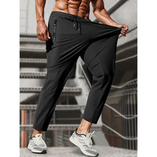 Load image into Gallery viewer, Sweatpants Man Fishing Men's High Stretch Ice Silk Jogging Pants
