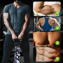 Load image into Gallery viewer, 3-Way Natural Latex Resistance Band Arm Strength Tension Device Adjustable Chest Expander
