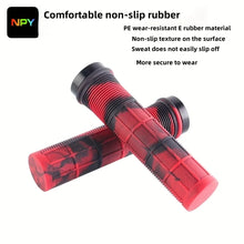 Load image into Gallery viewer, NPY Bicycle Handles Mtb Rubber Lock-on Grip Shockproof Non-slip Mountain/Road Bike Handle
