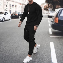 Load image into Gallery viewer, 2025 New Men Two Pieces Sets Running Sweatshirt+Sweatpants
