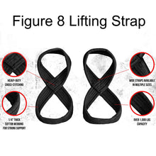 Load image into Gallery viewer, Cotton 7mm Thickened Figure 8 Weightlifting Belts Bands
