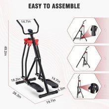 Load image into Gallery viewer, Air Walk Elliptical Glider Machine Foldable Cardio Trainer
