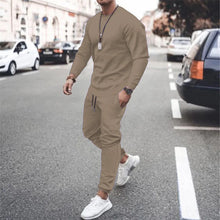 Load image into Gallery viewer, 2025 New Men Two Pieces Sets Running Sweatshirt+Sweatpants
