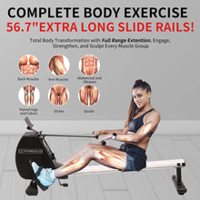 Load image into Gallery viewer, Rowing Machine 264 LBS Weight Capacity Foldable Rower
