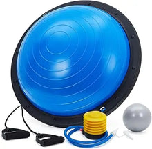 Load image into Gallery viewer, Half Exercise Ball,60Cm Balance Ball TrainerFor Yoga Workouts Pilates Fitness
