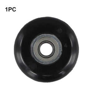 1/4 Pcs Rowing Machine Rollers 8x40x10mm Rower Wheel Nylon+steel