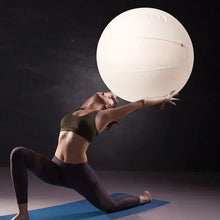 Load image into Gallery viewer, 55-75cm Linen Yoga Ball Cover Non-slip Fitness Bal
