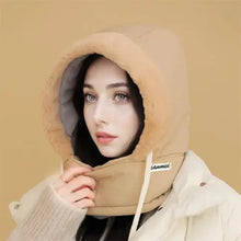 Load image into Gallery viewer, Cold Weather Thermal Balaclava Scarf Winter Windproof Hood Hat Plush Neck Warmer Ski Face Mask
