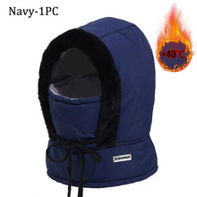 Load image into Gallery viewer, Cold Weather Thermal Balaclava Scarf Winter Windproof Hood Hat Plush Neck Warmer Ski Face Mask
