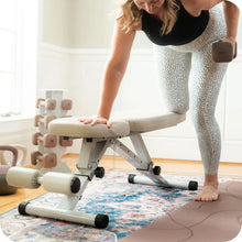 Load image into Gallery viewer, Fitness Bench, Adjustable, Collapsible, Comfortable, and Luxurious Home Gym Bench
