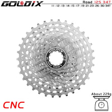 Load image into Gallery viewer, GOLDIX Ultralight CNC Road Bike Cassette 11/12 Speed
