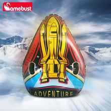 Load image into Gallery viewer, Camebust Snow Tube 47 Inch Inflatable Ski Tube, Handle Design Sledding Tube
