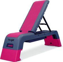Load image into Gallery viewer, Multifunctional Aerobic Deck - Versatile Fitness Station, Weight Bench, Aerobic Stepper, Plyometrics Box
