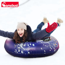 Load image into Gallery viewer, Camebust Snow Tube 47 Inch Inflatable Ski Tube, Handle Design Sledding Tube
