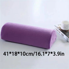Load image into Gallery viewer, Half Moon Bolster Semi-Roll Knee Pillow Ankle &amp; Knee Support
