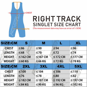 Men's Singlet Wrestling Suit Gym Training Wrestling Singlets Weightlifting
