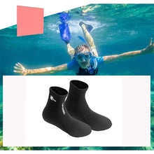 Load image into Gallery viewer, Neoprene Diving Socks Anti-Slip Warm Wetsuit Socks for Men Women 2MM Flexible Surfing Booties for Swimming
