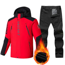 Load image into Gallery viewer, Winter Ski Suit Men Snow Parkas Super Warm Windproof
