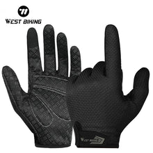 Load image into Gallery viewer, WEST BIKING Summer Cycling Gloves Full Finger MTB Bike Gloves
