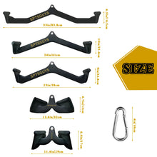 Load image into Gallery viewer, Home Gym Fitness Lat Pull Down Bar LAT Pulldown Attachments
