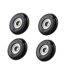 Load image into Gallery viewer, 1/4 Pcs Rowing Machine Rollers 8x40x10mm Rower Wheel Nylon+steel

