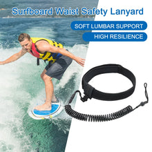 Load image into Gallery viewer, 6mm Water Sport Surfboard Leash TPU Spring Rope Wrist Surf Leash
