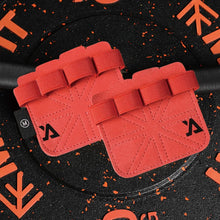Load image into Gallery viewer, Four-fingers Fitness Gloves Gym Barbells Weightlifting Cowhide Gloves
