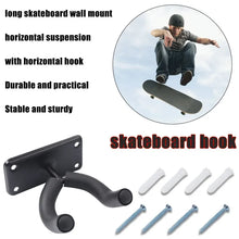 Load image into Gallery viewer, Wall Mount Skateboard Deck Display
