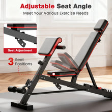 Load image into Gallery viewer, Dumbbell Bench Roman Chair Adjustable Foldable Training Weight Bench
