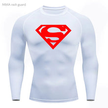 Load image into Gallery viewer, Sports Compression Shirt Men's T-Shirt Short Sleeve Quick Dry Summer Fitness Top Bodybuilder T-shirt Running
