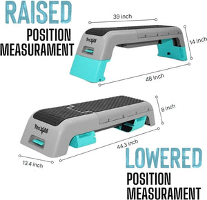 Multifunctional Aerobic Deck - Versatile Fitness Station, Weight Bench, Aerobic Stepper, Plyometrics Box