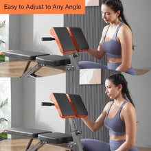 Load image into Gallery viewer, All-in-One Weight Bench–Multi-Functional Full Body Workout Equipment:
