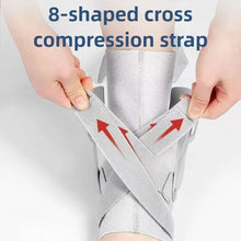 Load image into Gallery viewer, Adjustable Compression Ankle Support Brace Guard Plate for Sprain Relief Basketball Soccer Running
