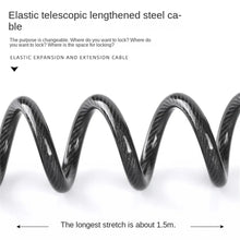 Load image into Gallery viewer, Bicycle Lock Steel Wire Chain Lock
