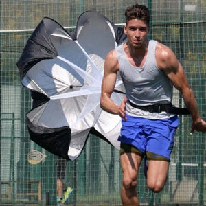 Running resistance umbrella track training