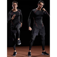 Load image into Gallery viewer, Compression Long Sleeve T Shirt Men Elastic Training T-shirt
