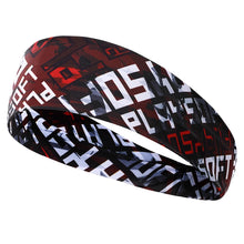 Load image into Gallery viewer, Gothic Skull Headband Sweat Bandage Sport Head Hair Band Workout Tennis Fitness Jog Basketball
