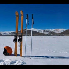 Load image into Gallery viewer, Outdoor Sport Solid Wood Snowboard Professional Skiing Board

