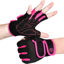 Load image into Gallery viewer, MOREOK Gym Workout Gloves Men Women

