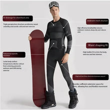 Load image into Gallery viewer, Ski Base Layer Set Men Women Thermal Quick Dry Moisture Wicking Compression Wear
