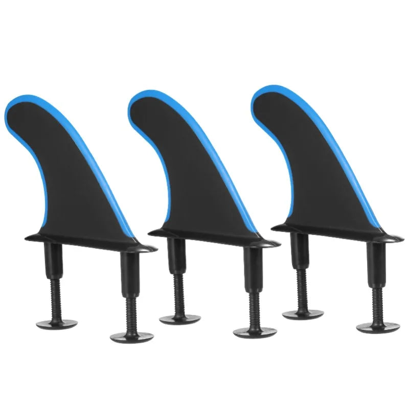 3pcs Soft Surfboard Fins with Screws