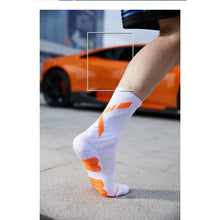 Load image into Gallery viewer, High-quality men&#39;s sports socks, mid-calf length, suitable for running, basketball
